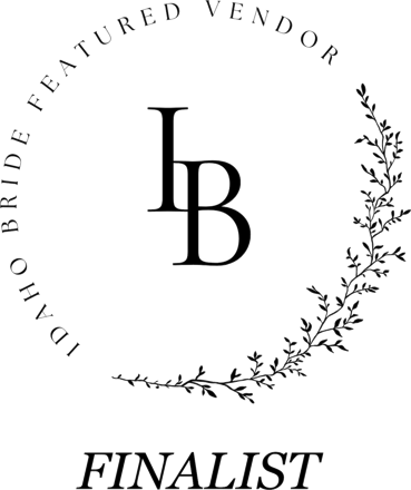 Idaho Bride Featured Vendor Finalist badge